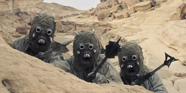 Star Wars: Hvordan Tusken Raiders ser ut under maskene sine