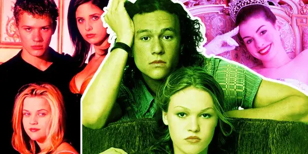 30 nepamirštamų paauglių romantikos filmų iš 90 -ųjų