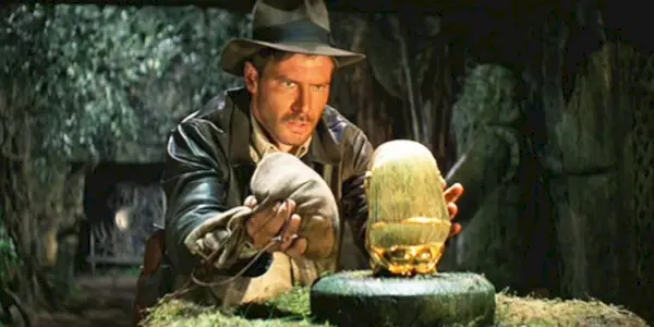 Indiana Jones tager idolet i Raiders of the Lost Ark