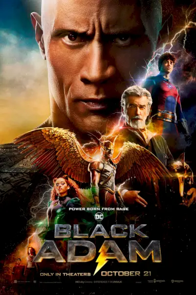 Schwarzes Adam-Poster