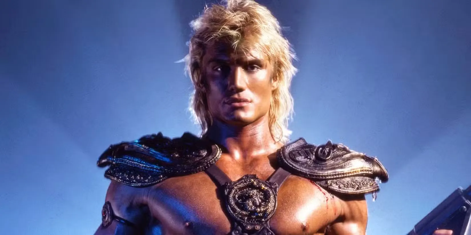 Дольф Лундгрен в роли He-Man в фильме 