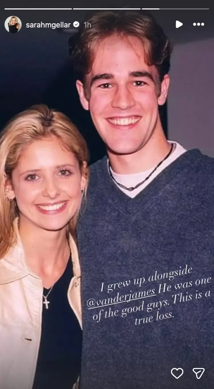 Las celebridades reaccionan a la muerte de la estrella de Dawson's Creek, James Van Der Beek