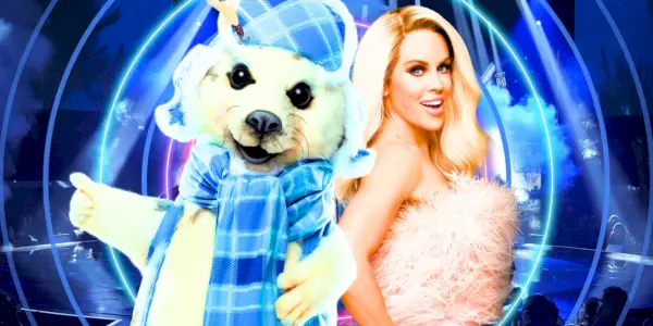The Masked Singer’s Seal a Jenny McCarthy pózujú pred kamerou