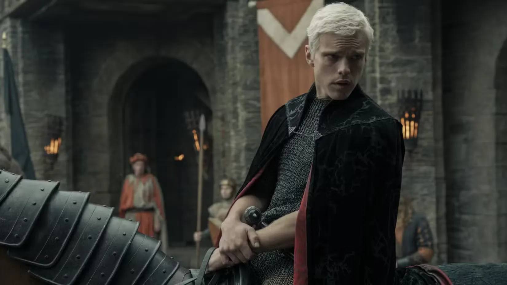 פין בנט בתפקיד Aerion Targaryen ב