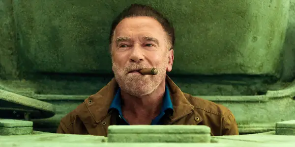 Programa de campanha da Netflix voltando de Arnold Schwarzenegger
