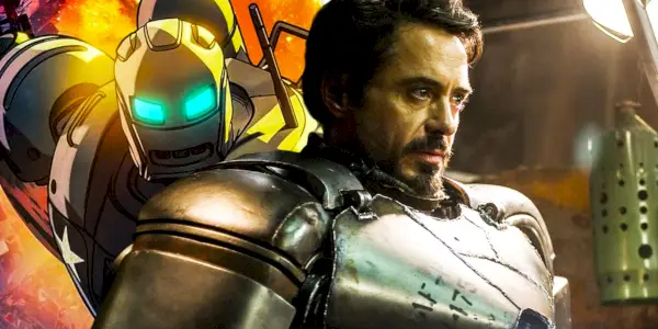 Tony Stark Homem de Ferro Mark 1 Hydra pisoteia e se