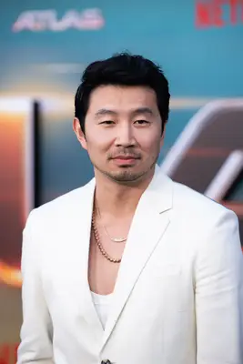 Headshot of Simu Liu In The Los Angeles premiere of 