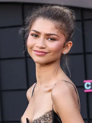Headshot Of Zendaya In The Los Angeles Premiere Of Amazon MGM Studios
