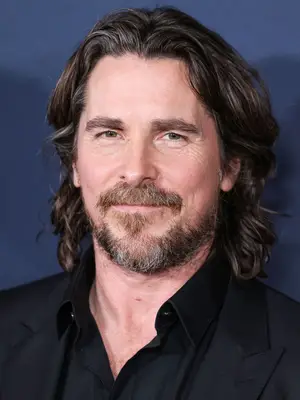 Headshot Of Christian Bale In The `The Pale Blue Eye` LA Premiere