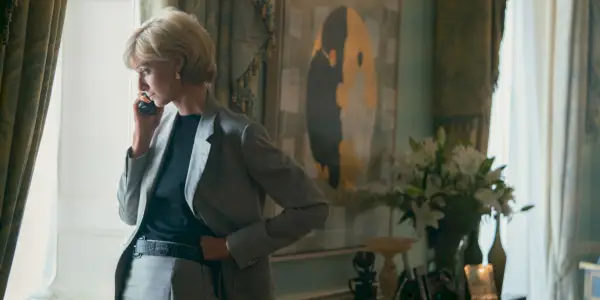 Elizabeth Debicki dans le rôle de la princesse Diana, la couronne, saison 6