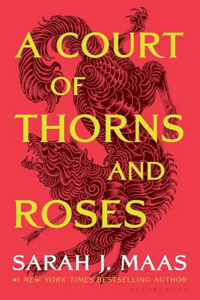 En Court of Thornes and Roses vikar bog-tv plakat