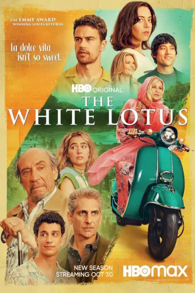 Plakát nové sezóny White Lotus