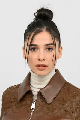 Headshot Of Naomi Scott In The Paris Fashion Week Autumn/Winter 2023