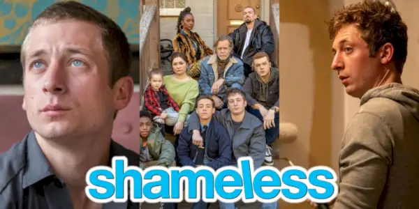 Lip i reszta rodziny Gallagherów z serialu komediowego Shameless.