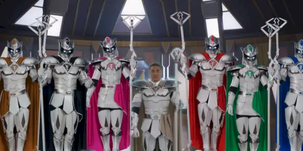 Zayto nei panni del Maestro Morphin in Power Rangers Cosmic Fury