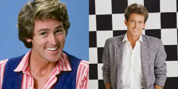 Ein geteiltes Bild von Stephen Shortridge in Welcome Back Kotter und Say Anything