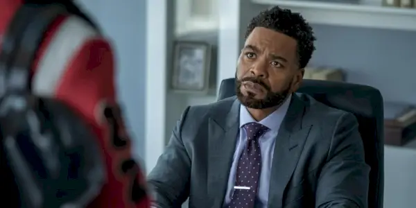 Power Book II: Ghost의 한 장면에서 Davis MacLean 역을 맡은 Method Man.