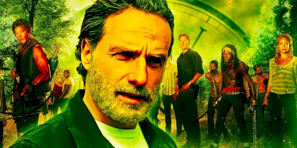 클래식 워킹데드 캐릭터들에 둘러싸여 사는 사람들의 Rick Grimes