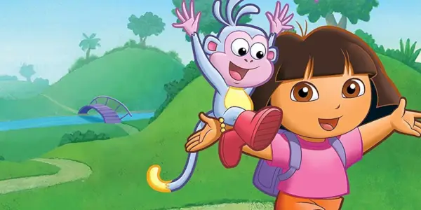 Dora e Boots a passeggio in Dora The Explorer