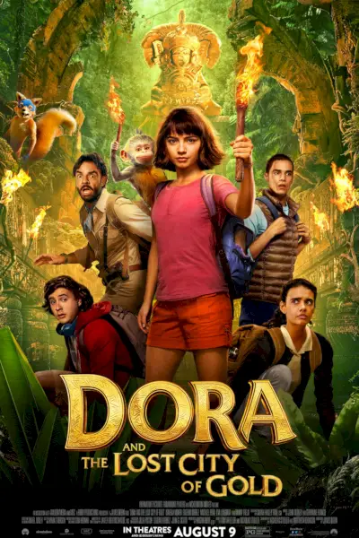 Locandina del film Dora e la città perduta dell'oro