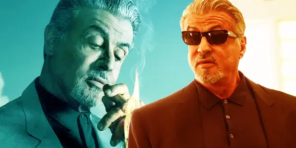 Tulsa King -bilde viser Sylvester Stallone som handler sammen med datteren sin