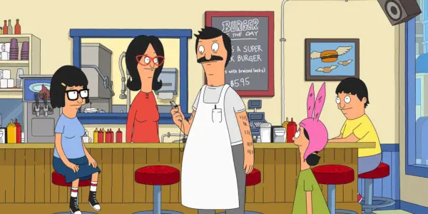 La familia Belcher reunida en el Bob