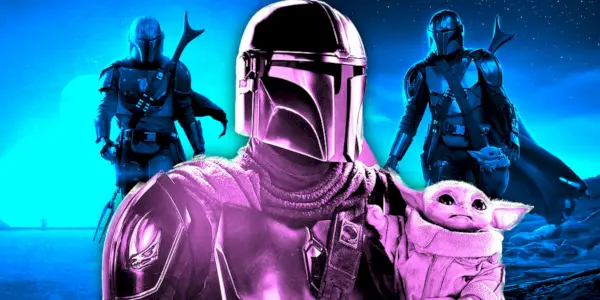 Pósteres de las temporadas 1, 2 y 3 de The Mandalorian