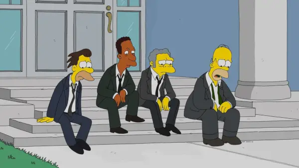 larry barfly, simpsons